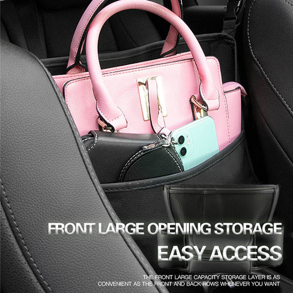 Car Large Capacity Pu Storage Bag