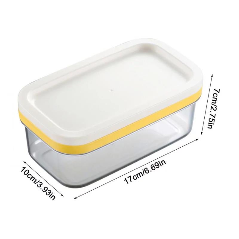 Butter Box With Lid Butter Tray & Cutting Mesh, Kitchen Airtight Storage Crisper