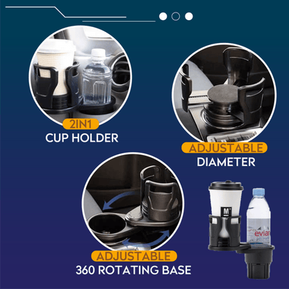 🎁Hot Sale 49% OFF⏳All Purpose Car Cup Holder And Organizer