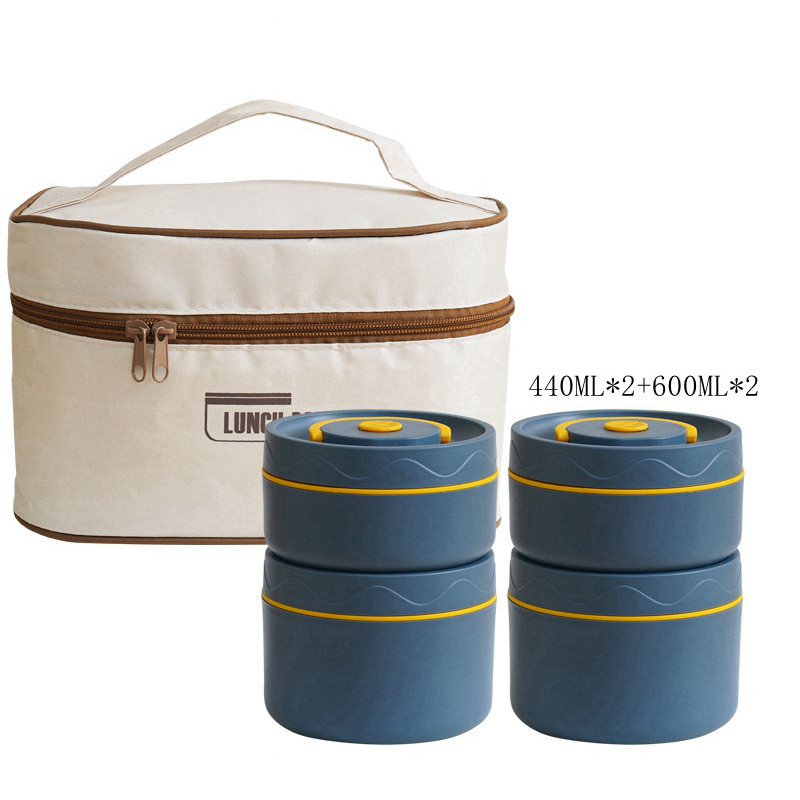 🔥HOT SALE 49% OFF🔥BIG SALE Portable Insulated Lunch Container Set