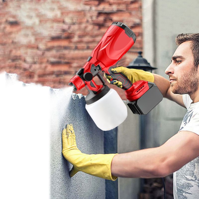 Limited-Time Deal: Portable Automatic High-pressure Paint Spray Gun！！