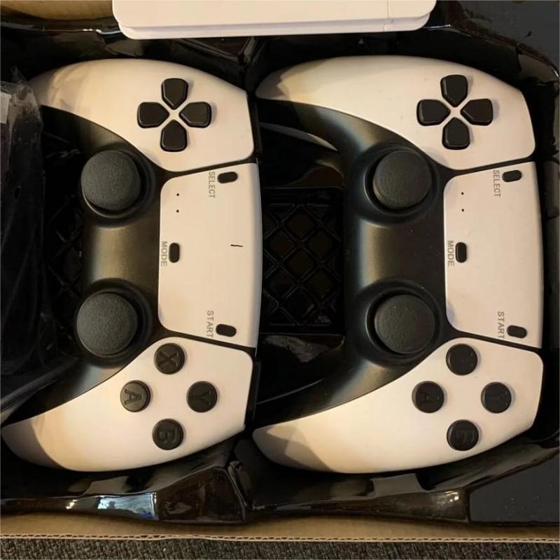 [Creative Gift] Black & White Classic Home Retro Double Game Sticks - Relive the Arcade Era