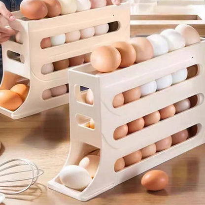 💥Multi-function 4-layer Tilted Design Slide Egg Storage Box