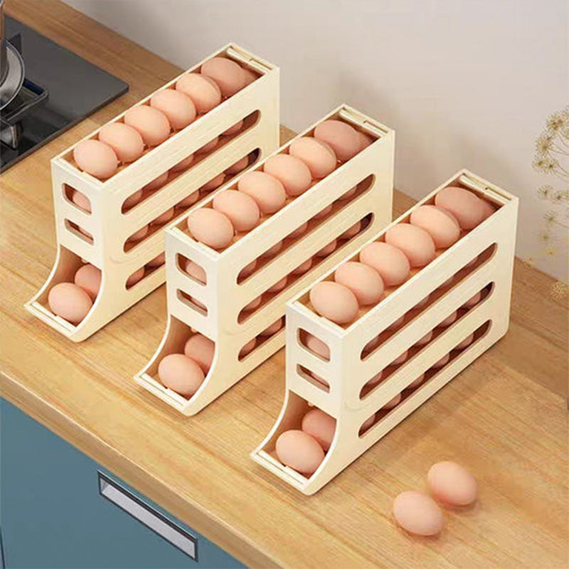 💥Multi-function 4-layer Tilted Design Slide Egg Storage Box