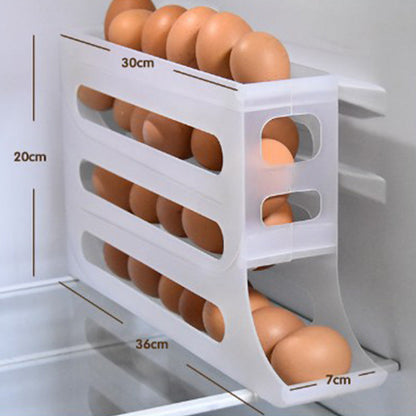 💥Multi-function 4-layer Tilted Design Slide Egg Storage Box