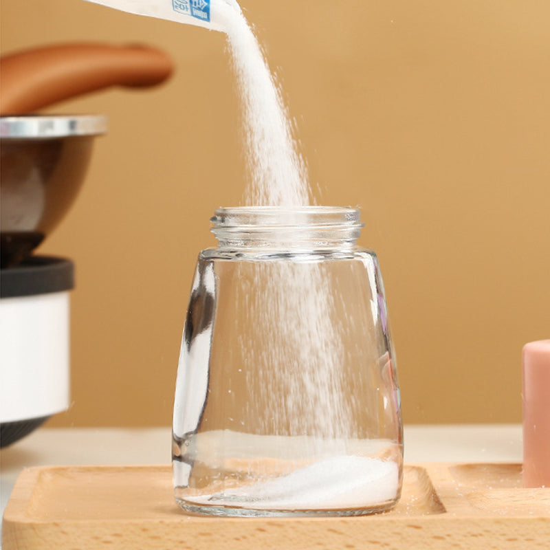 Conical Glass Seasoning Bottle