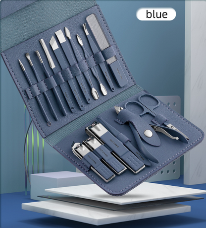 🎁Hot Sale 50% OFF⏳Good-looking foldable stainless steel nail clipper set