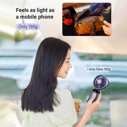 🔥Hot Sales 🔥-Adjustable Angle Foldable Handheld Stand Fan