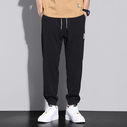 Men's Summer Breathable Cooling Drawstring Casual Pants