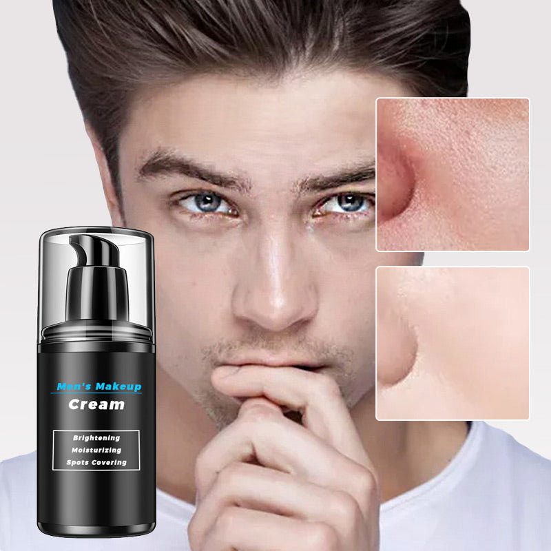 🔥BUY 1 GET 1 FREE TODAY🔥50g Men's Makeup Cream for Brightening, Moisturizing & Spots Covering