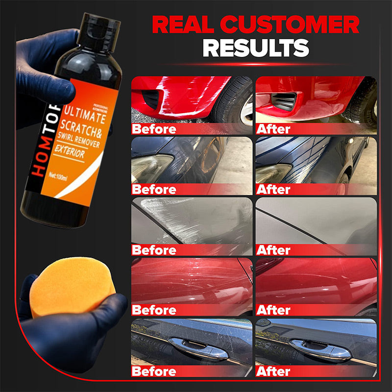 Efficient Car Scratch Remover with Sponge