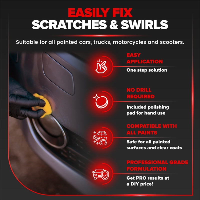 Efficient Car Scratch Remover with Sponge