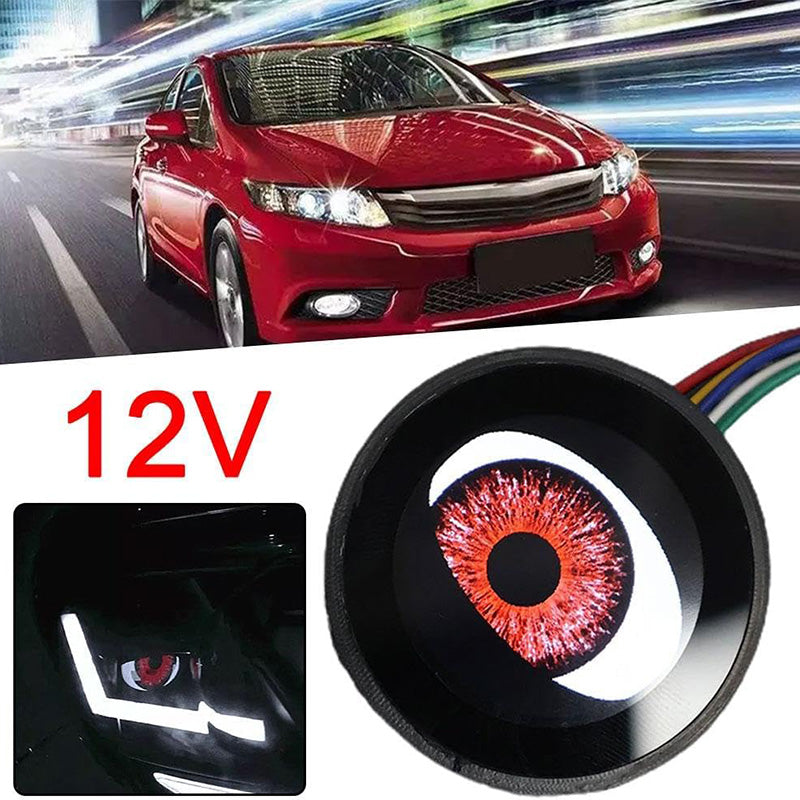 Multi-Mode Dynamic LED Devil Eye Car Headlight