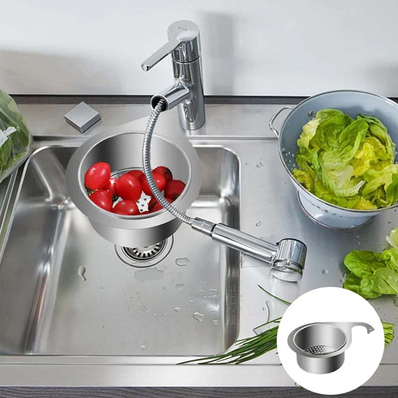 🏆 #1 Bestselling🏆Stainless Steel Swan Sink Strainer Basket