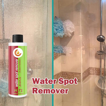 🌟Amazing stain removal magic! 🌟Water Spot Remover for Glass & Hardware