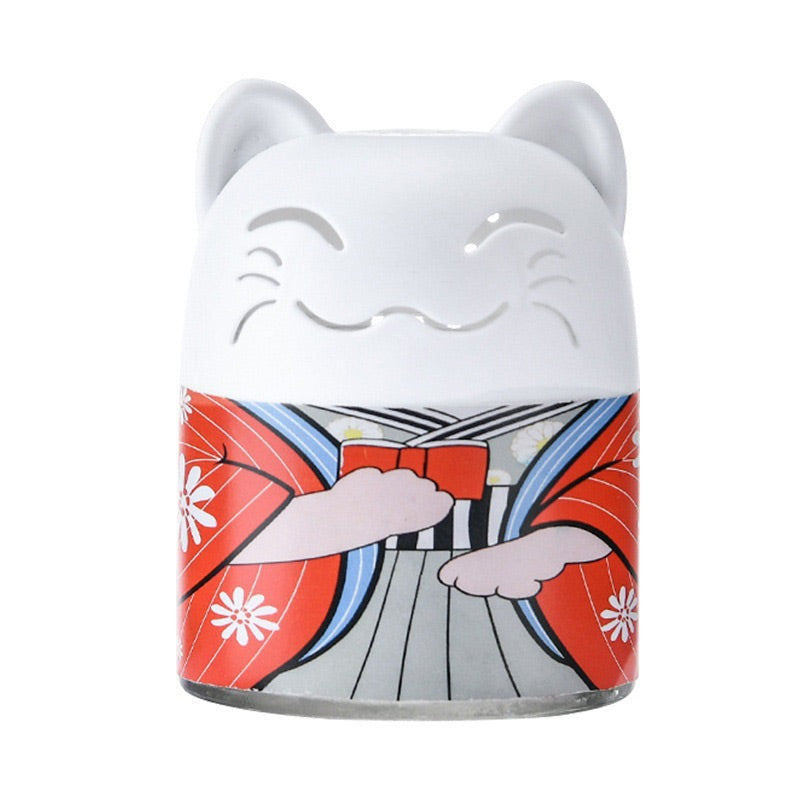 🔥Hot Sale 50％🔥Lucky Cat Toilet Cleaner Block Bottle