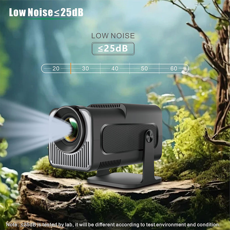 Portable HD Adjustable Low Noise Projector