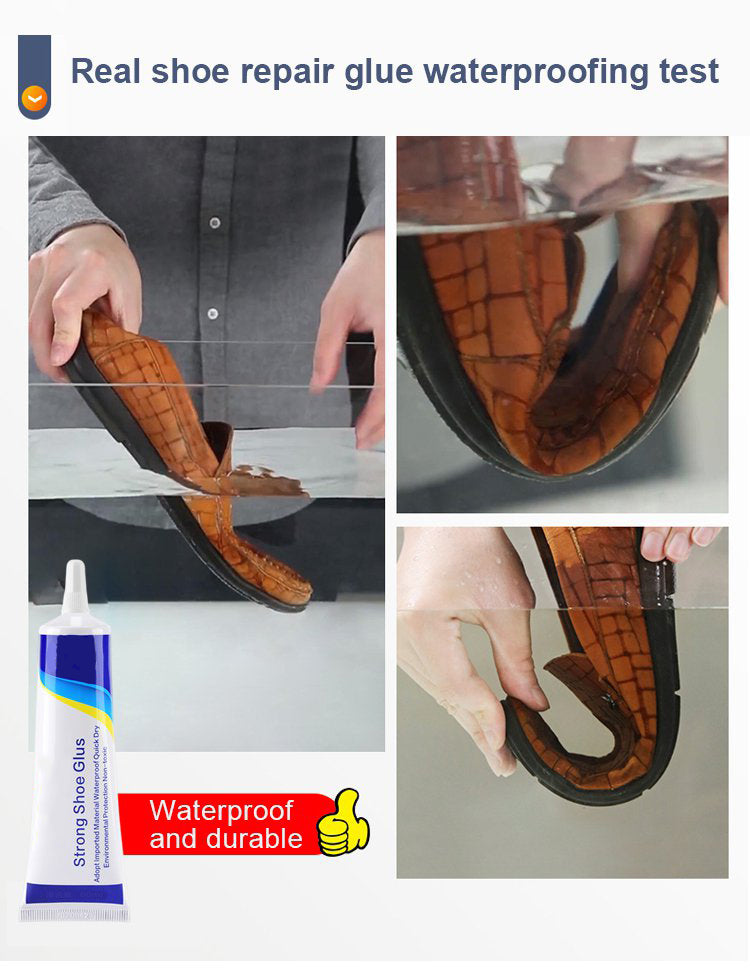 Waterproof hard-wearing strong shoe repair glue