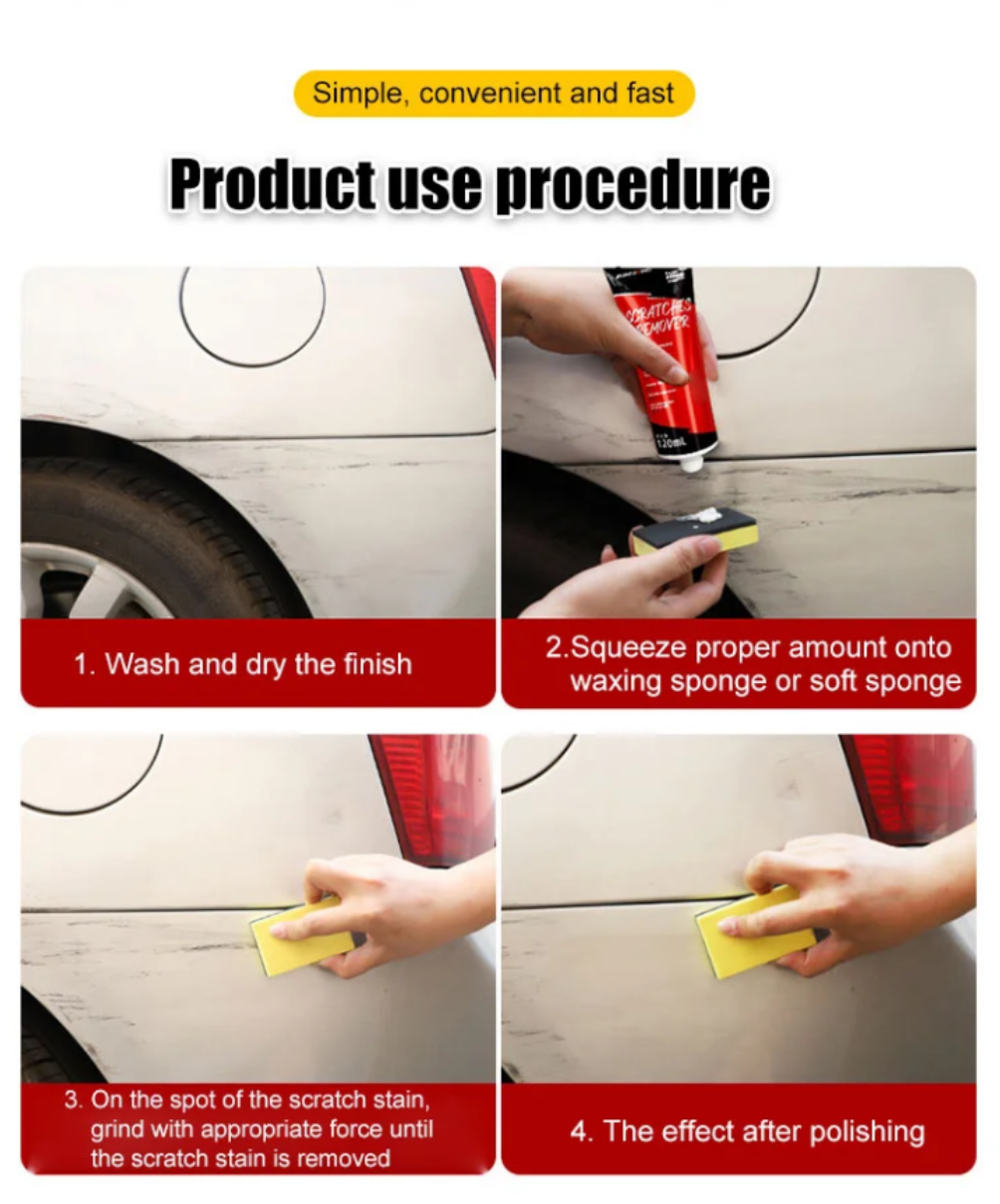 A Brand New Car Car Scratch Repair Wax