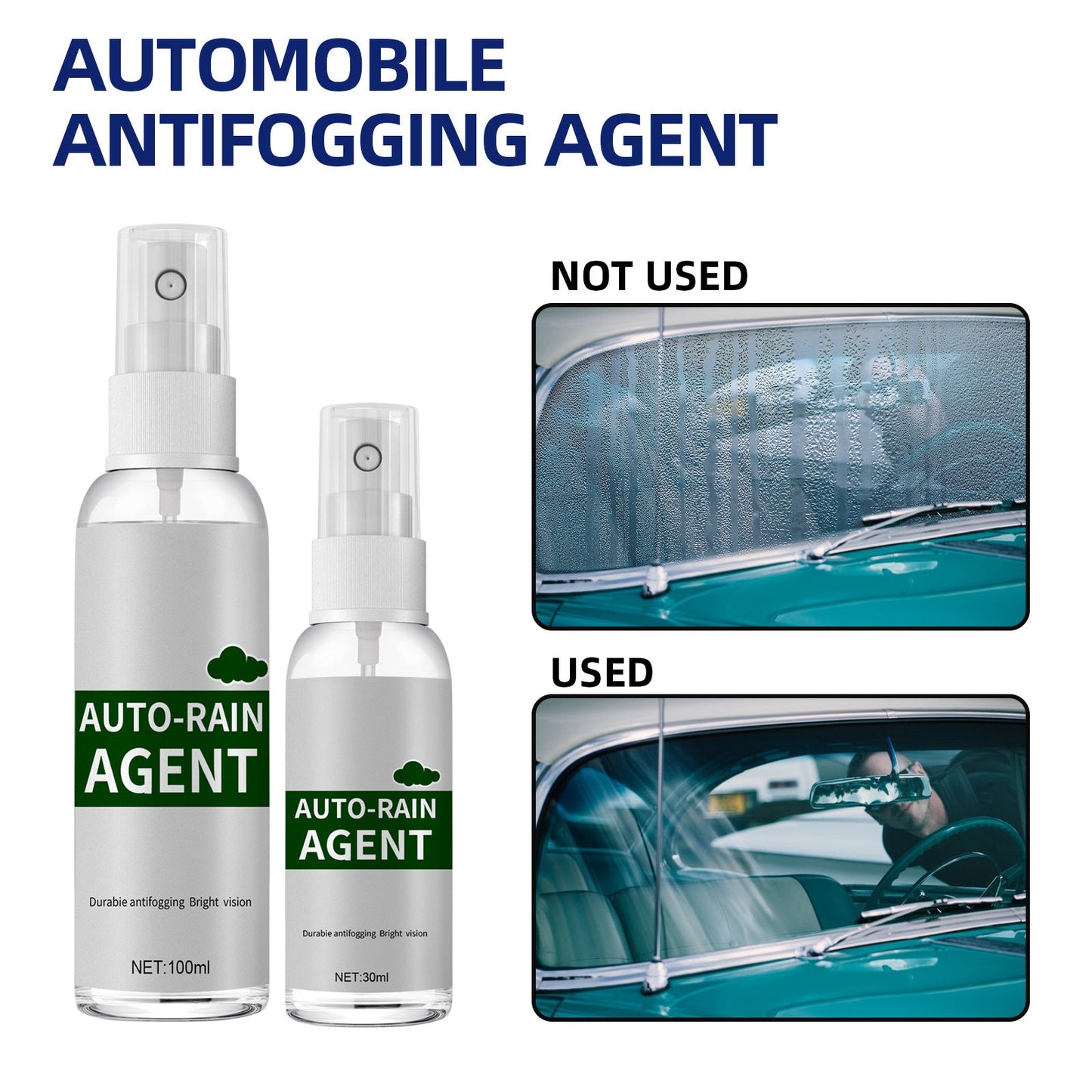 🎁2023-Christmas Hot Sale🎁Car Glass Anti-fog Rainproof Agent