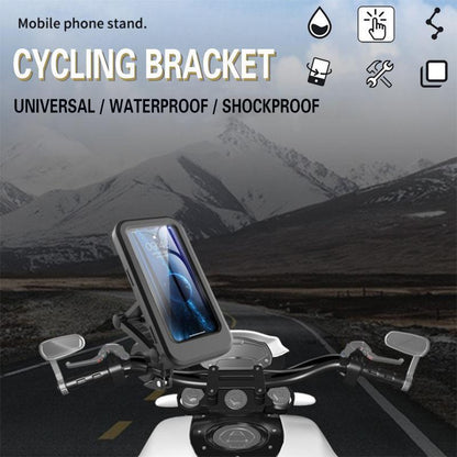 WATERPROOF SHOCKPROOF BIKE & MOTORCYCLE PHONE HOLDER