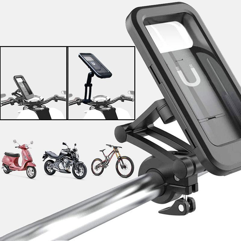 WATERPROOF SHOCKPROOF BIKE & MOTORCYCLE PHONE HOLDER