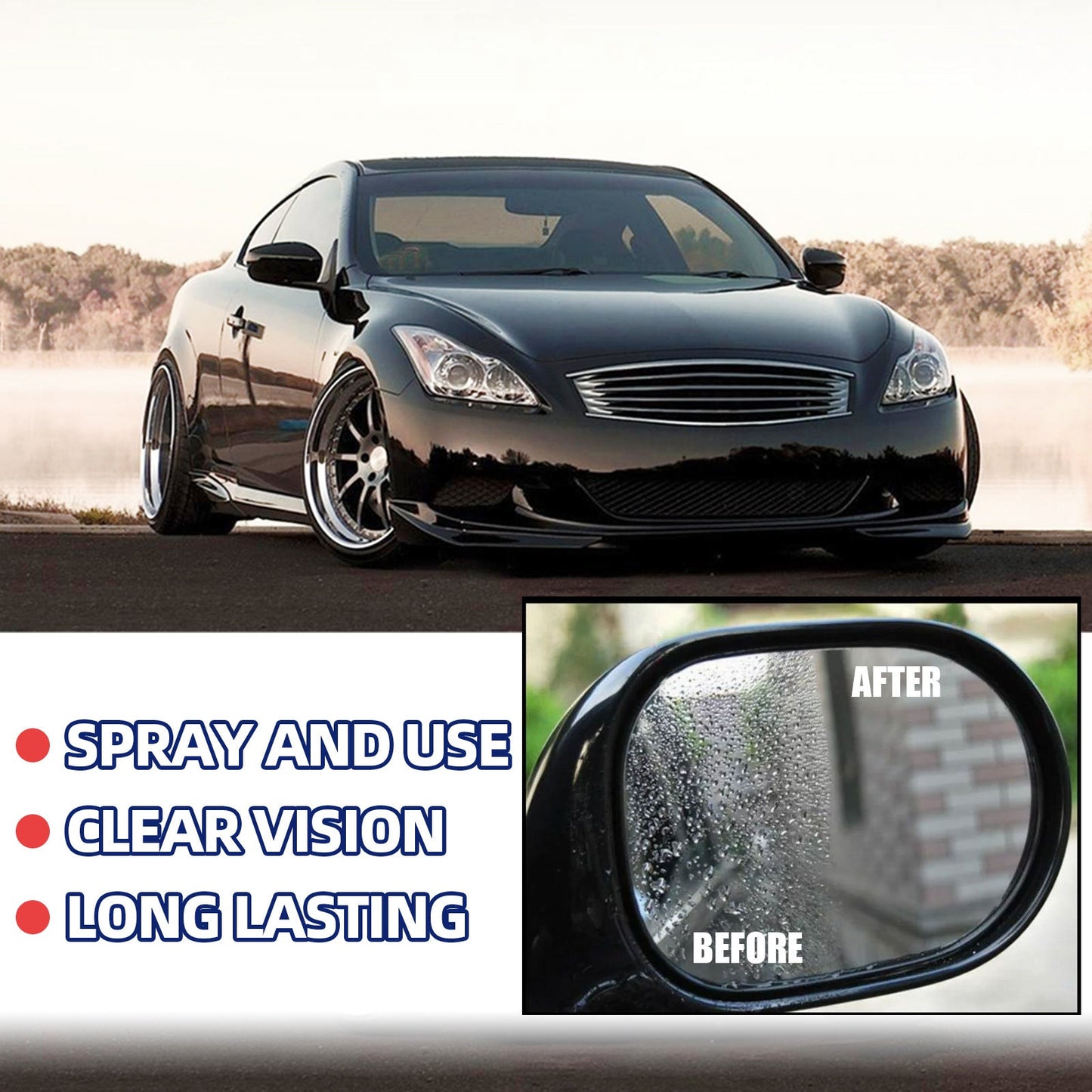 🎁2023-Christmas Hot Sale🎁Car Glass Anti-fog Rainproof Agent