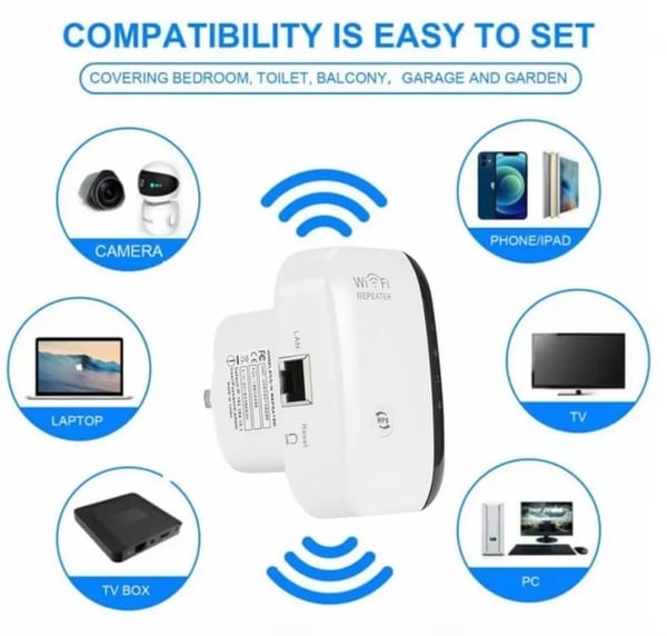 🔥New Year Special 50% OFF🔥WIFI SIGNAL BOOSTER (Wide-coverage, through-wall)