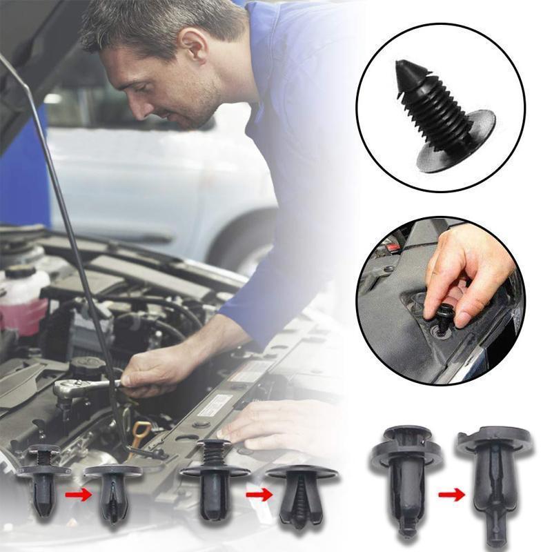 Car Body Plastic Rivets Fastening Kit