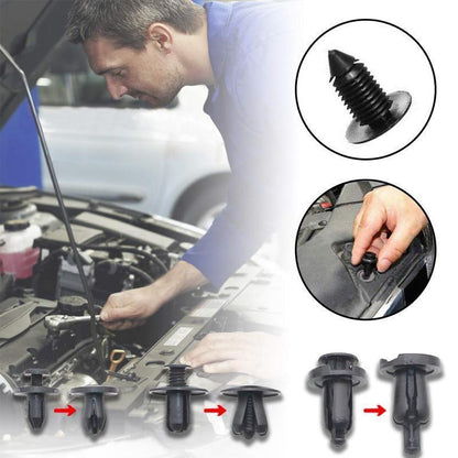 Car Body Plastic Rivets Fastening Kit