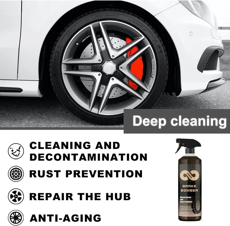 Brake Bombers Wheels Cleaner Remover