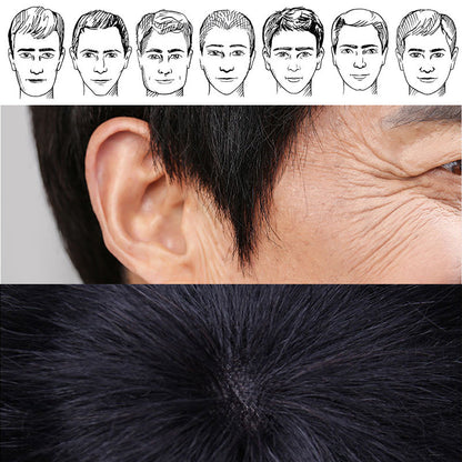 [Thoughtful Gift] Men's Stretch Mesh Wigs