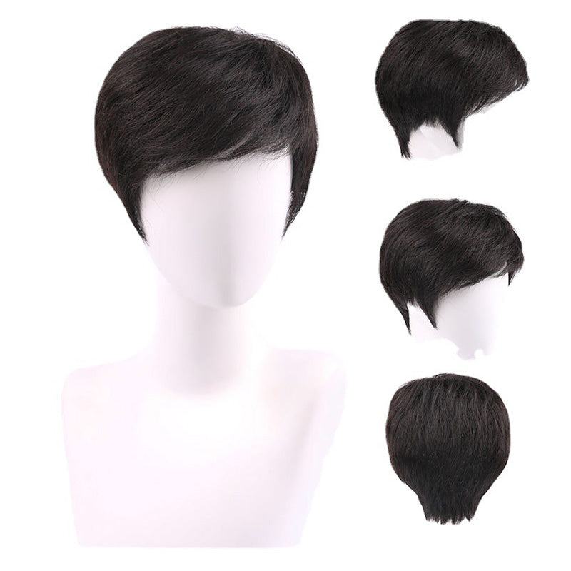 [Thoughtful Gift] Men's Stretch Mesh Wigs