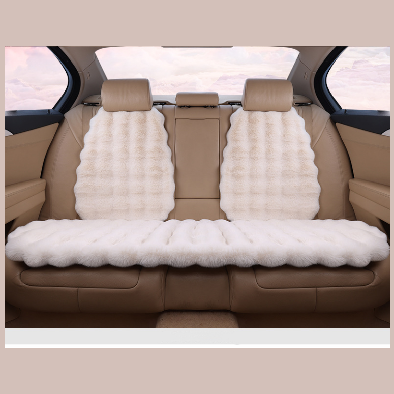 [Best Gift For Car] Luxury Thickened Plush Car Seat Cushion Set