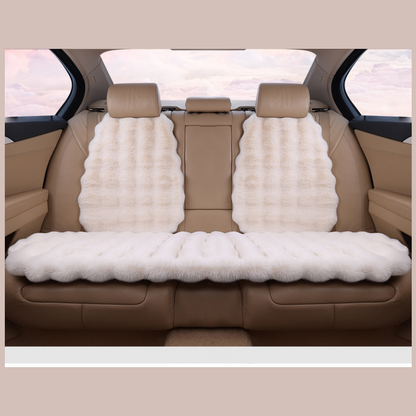 [Best Gift For Car] Luxury Thickened Plush Car Seat Cushion Set