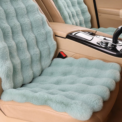 [Best Gift For Car] Luxury Thickened Plush Car Seat Cushion Set