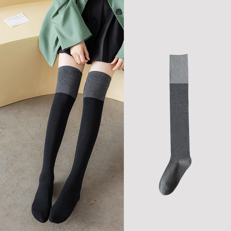 [Three-part compression socks] Wear comic legs