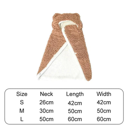 Pet Robe Blanket  Pet Clothing