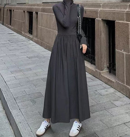 🔥Hot Sale29.99🔥[ideal gift] Women's Elegant Turtleneck Dress（40%OFF)