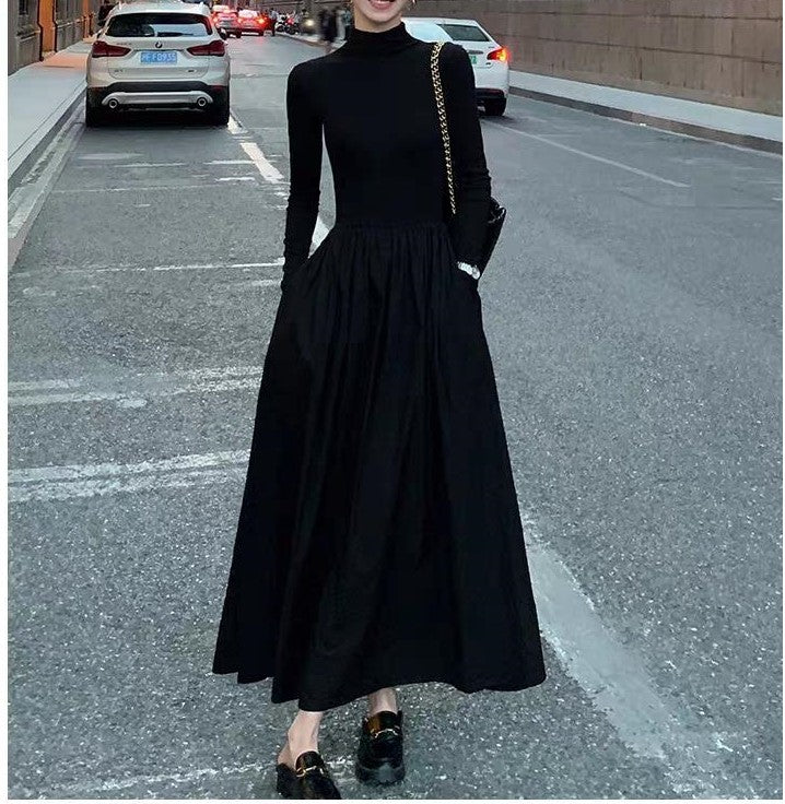 🔥Hot Sale29.99🔥[ideal gift] Women's Elegant Turtleneck Dress（40%OFF)