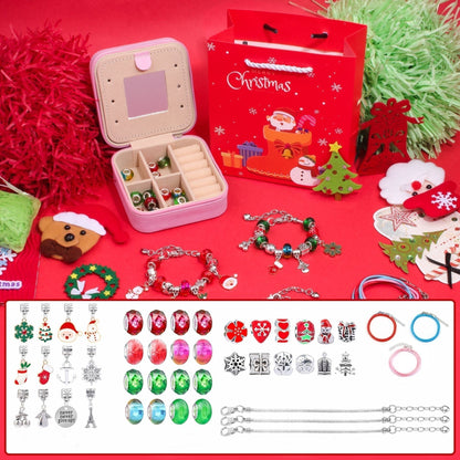 🎉The Best Christmas Gift For Children-🎀DIY Gorgeous Christmas Bracelet Set