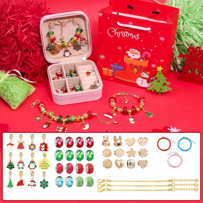 🎉The Best Christmas Gift For Children-🎀DIY Gorgeous Christmas Bracelet Set