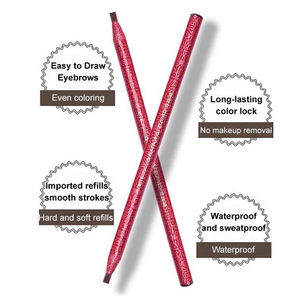 🔥Christmas sale $9.99🔥Buy 1 get 1 free🎅Sharpen-Free Eyebrow Definer Pencil