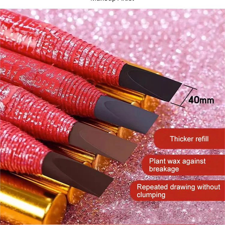 🔥Christmas sale $9.99🔥Buy 1 get 1 free🎅Sharpen-Free Eyebrow Definer Pencil