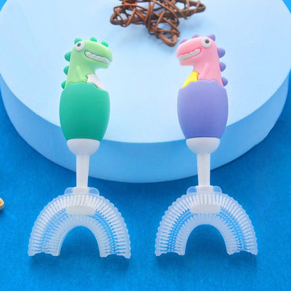 Toddler U-Shaped Toothbrush for Age 2-6 Years