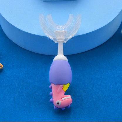 Toddler U-Shaped Toothbrush for Age 2-6 Years