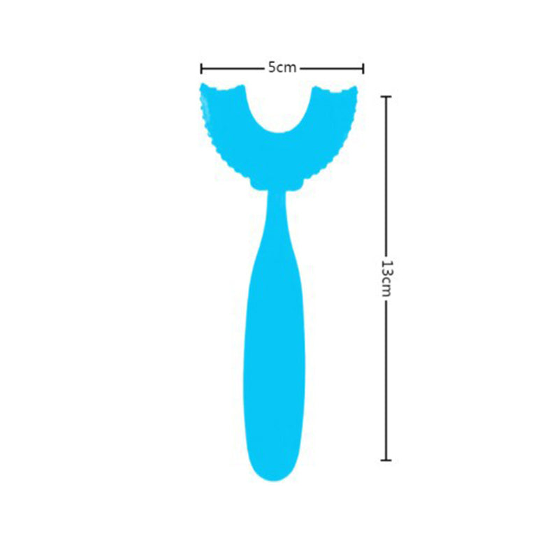 Toddler U-Shaped Toothbrush for Age 2-6 Years