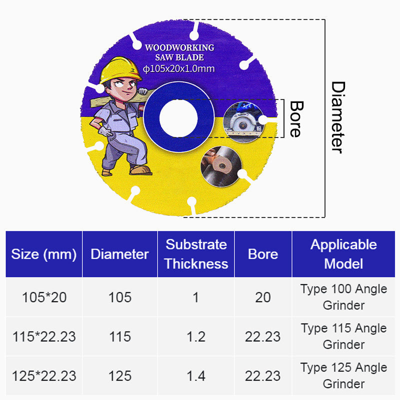 New Alloy Woodworking Saw Blade