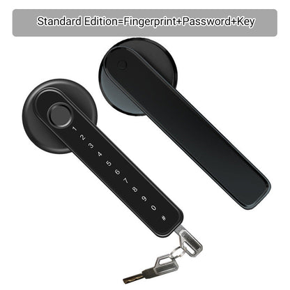 🔥Free Shipping🔥 Fingerprint Smart Door Lock Handle With Bluetooth APP Control